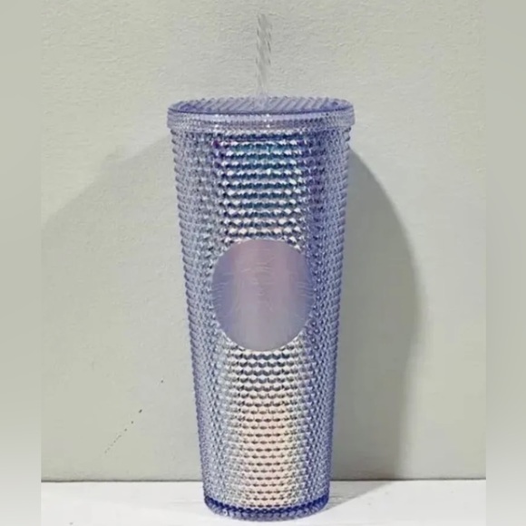 Starbucks Unicorn Studded Cup Iridescent Bling Tumbler Cold 24oz Venti New 2023 - Picture 4 of 8